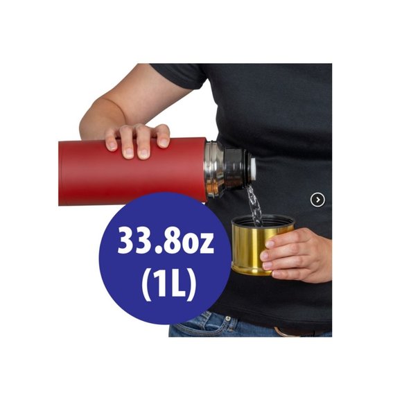 Shotgun Shell Style Thermos Vacuum Bottle 33.8oz (1L) - Picture 5 of 6